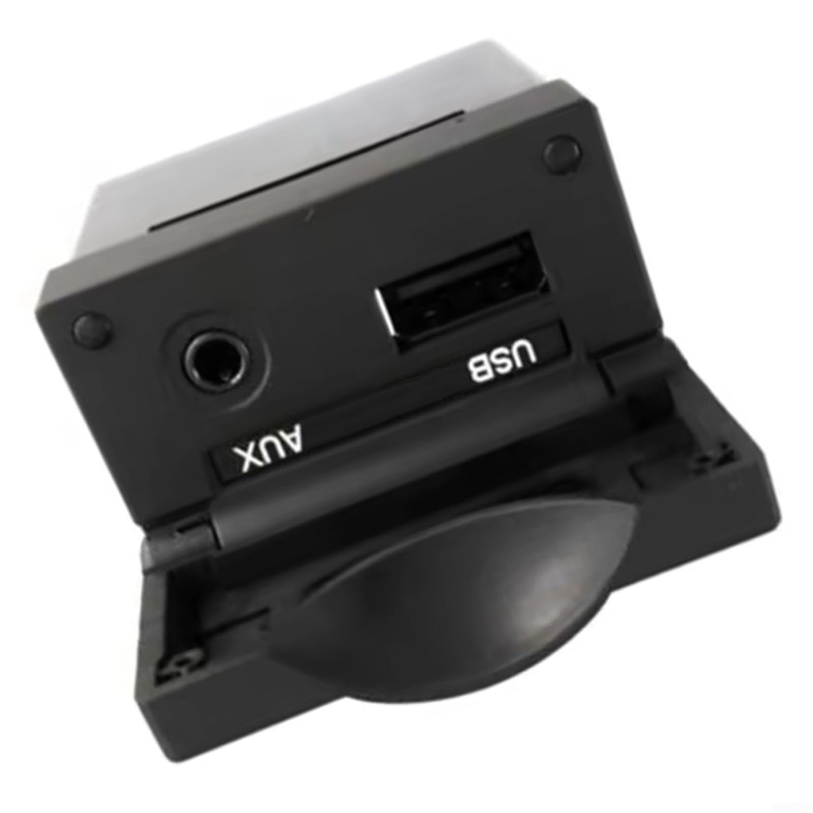 Presa USB AUX per console centrale per Hyundai Genesis Coupe 2010-2012, ingresso audio per adattatore porta 96120-2M100, ABS nero