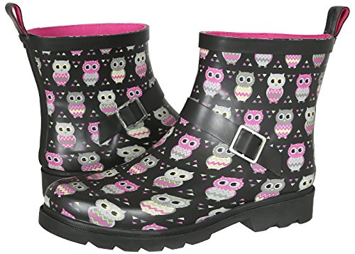 Capelli New York Ladies Short Sporty Rubber Rain Boot