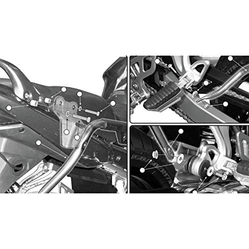 Soporte tubular GIVI PLX539 para maletas laterales de Suzuki GSF650 y 1250 Bandit