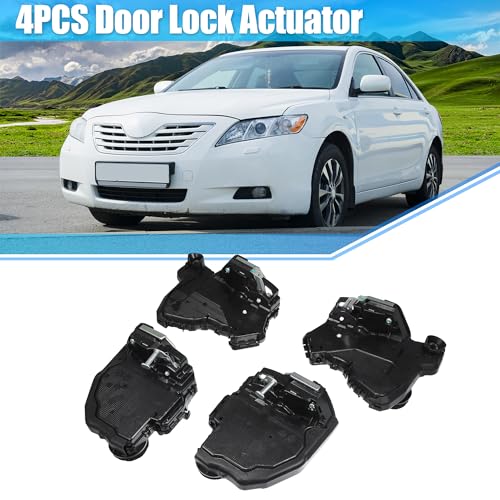 Image of uxcell 4 Pcs Power Door Lock Actuator Motor Front Rear Left Right for Toyota 4Runner Camry RAV4 for Scion iQ for Lexus CT200h LS460 No.69040-42250 /69030-42230 /69030-0C050 /69040-0C050
