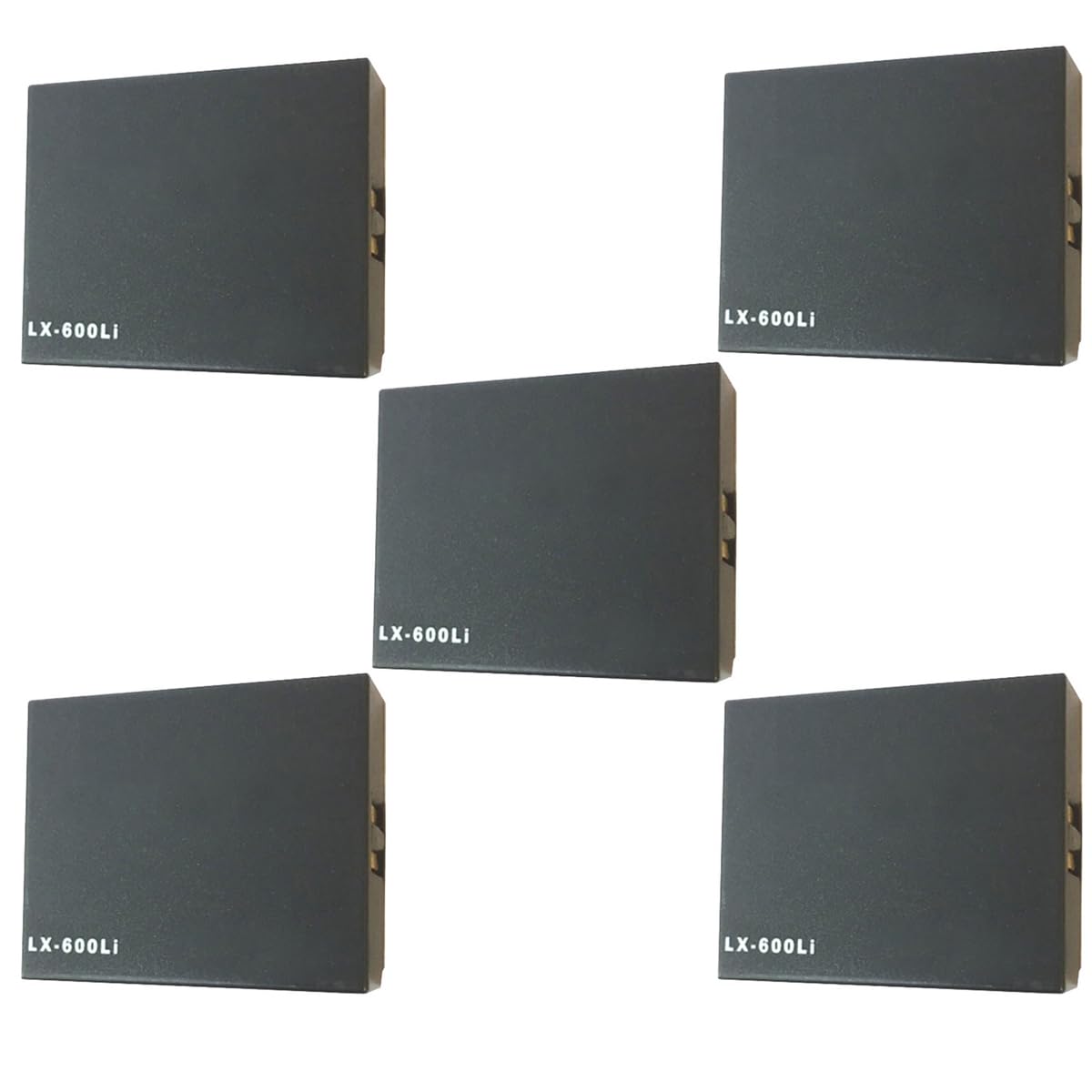 Eartec 5 Pack 3.7V Rechargeable Lithium Ion Battery for HUB Ultralite Headset