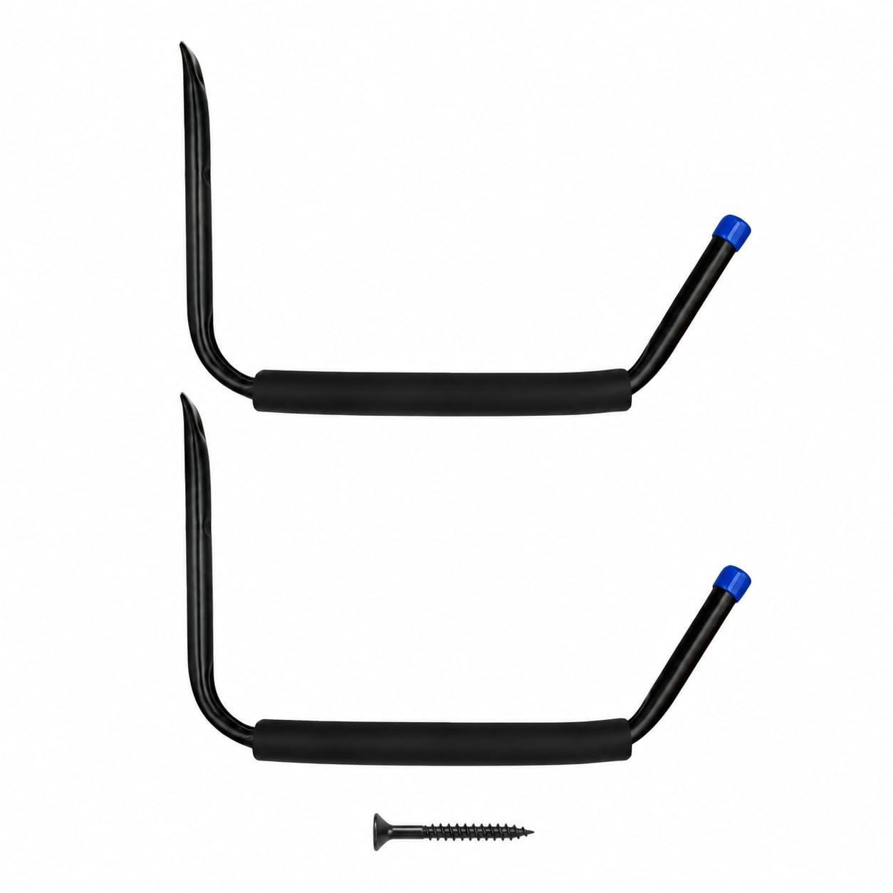 Supporto da Parete per Kayak e Canoa, Gancio Portaoggetti in Metallo per Garage, per Tavola da Surf e Paddleboard