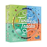 Rio Grande Games Strategy Board Game, Twisty Tracks for 1-4 Players, Family Route Building Game Ages 10 and Up