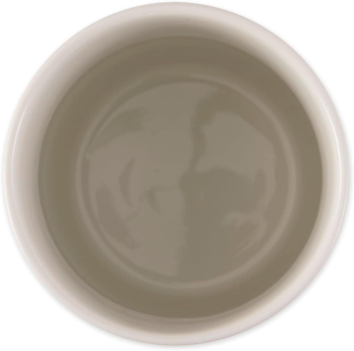 Ceramic Pet Treat Canister, 4x6.5 Inches