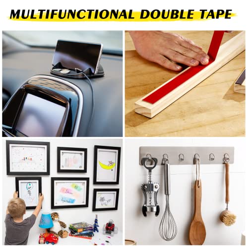 Emitever EM023-FT25MM-16FT-US-N Double Sided Adhesive Tape Heavy Duty thumb #5