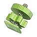Cam Caddie Flashner ¼” – 20 inch Tripod Screw to Hot/Cold Shoe Adapter/Flash Converter - Standard Quarter Twenty Threaded Post Made from High Strength Steel and Aluminum (Green)