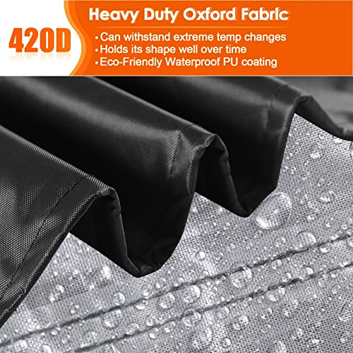 Housse de protection canapé d'extérieur imperméable et coupe-vent