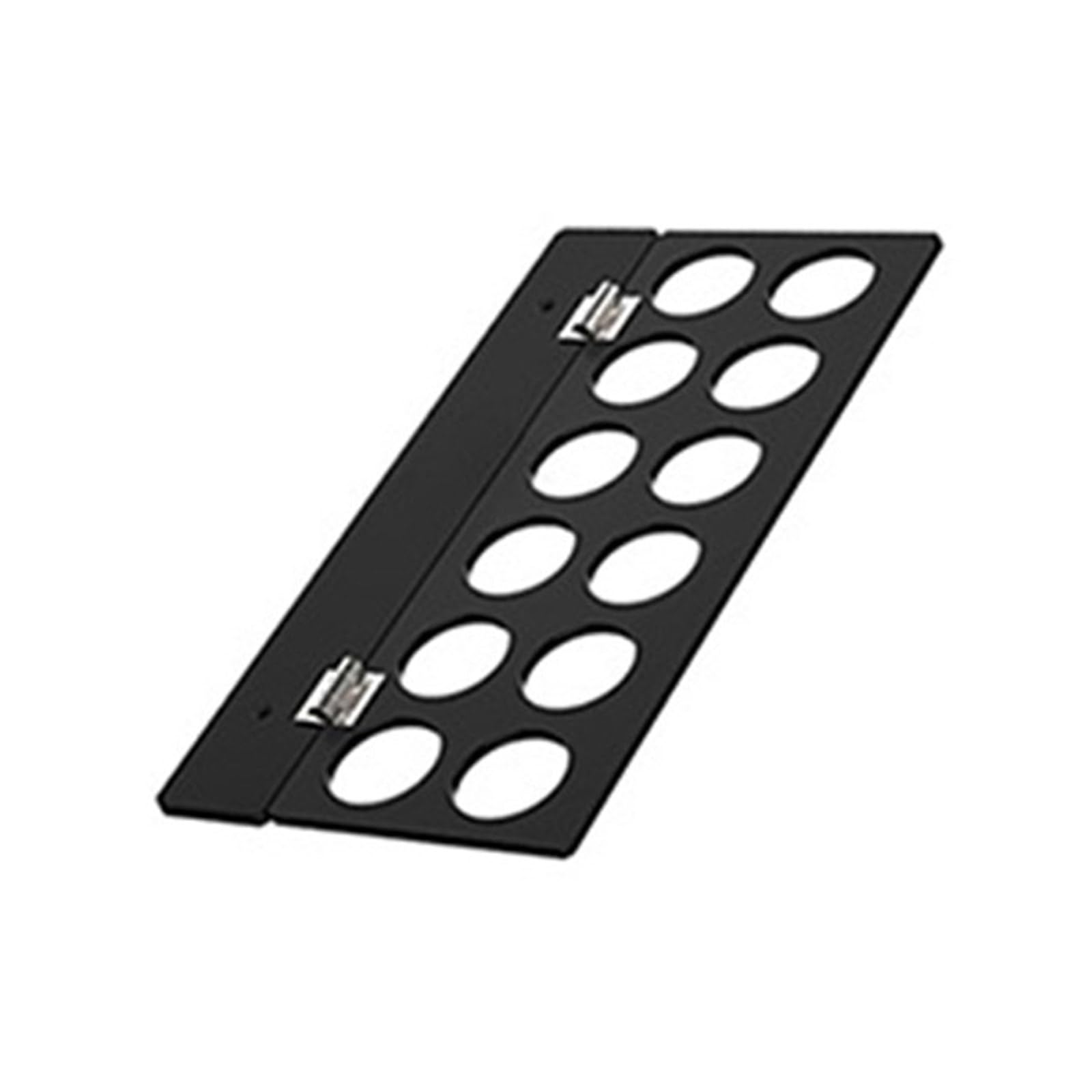 Jazuaiao Clear Acrylics Coffee Pods Rack Wall Mount Stand Shelf Acrylics Holder for Rack