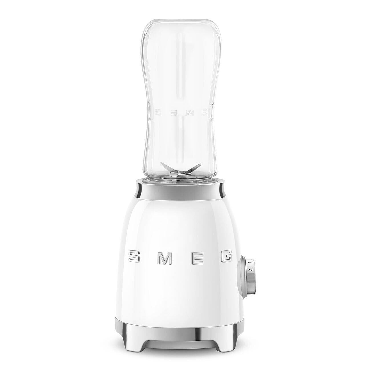 SMEG - Mini Liquidificadora Anni50, Branco PBF01WHEU