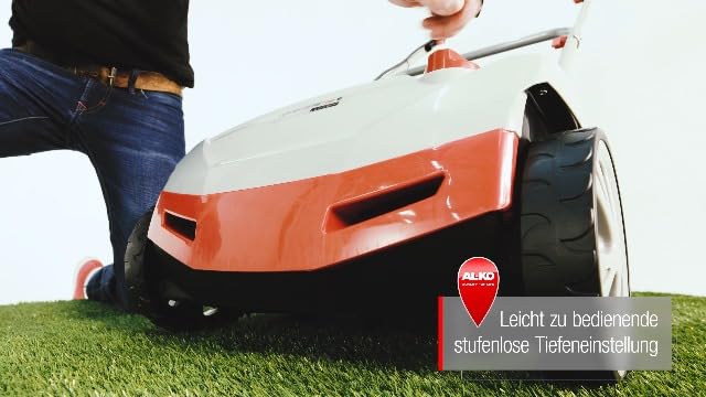 Bild 6 - AL-KO Elektro-Vertikutierer Combi Care 38 E Comfort, 38 cm Arbeitsbreite, 1300 Watt Motorleistung, inkl. Stabiler Vertikutierwalze, Lüfterwalze und großem Fangsack, für Rasenflächen bis 800 m²