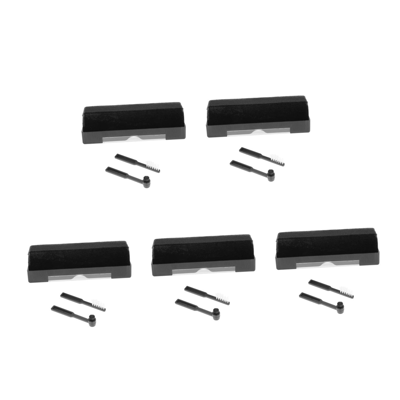 Uonlytech 5sätze Schallplatten Reinigungsbürste Antistatische Bürste Für Plattenspieler Hochwertige Pflegebürste Für Vinylplatten Effektive Reinigung Für Besten Langlebig Und