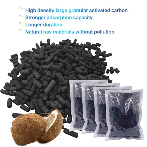 Image of 4 Pack Odor Absorbing Carbon Filter Refills for Lomi Smart Waste Composter | 12-month Supplement, Replacement Activated Charcoal Filters Compatible with Kitchen Electric Countertop Compost Bin