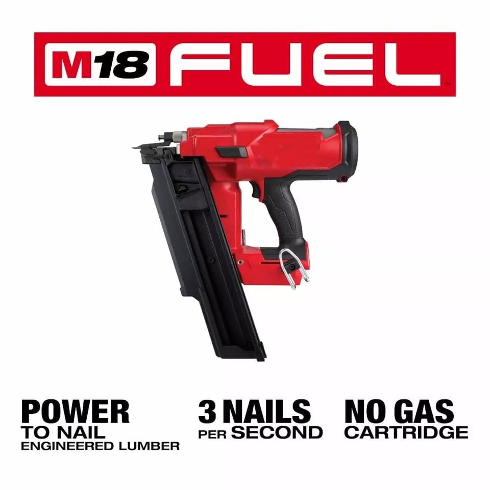 2744-20 M18 for Milwaukee FUEL 21-Degree Cordless Framing Nailer, Bare Tool