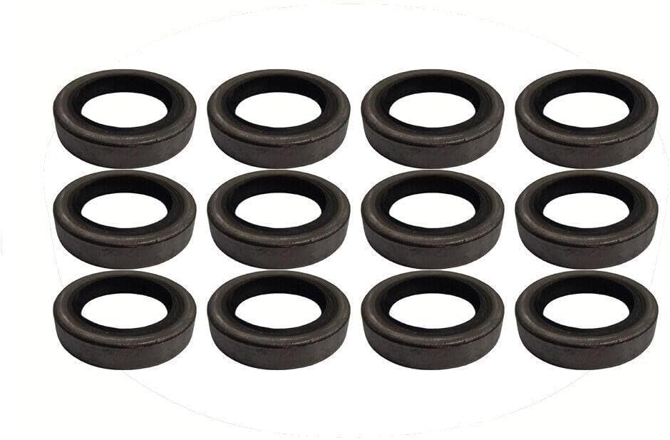 for (12) Trailer Seals 168255TB for 3500# 1.68'' x 2.56'' Double Lip #84 Spindle