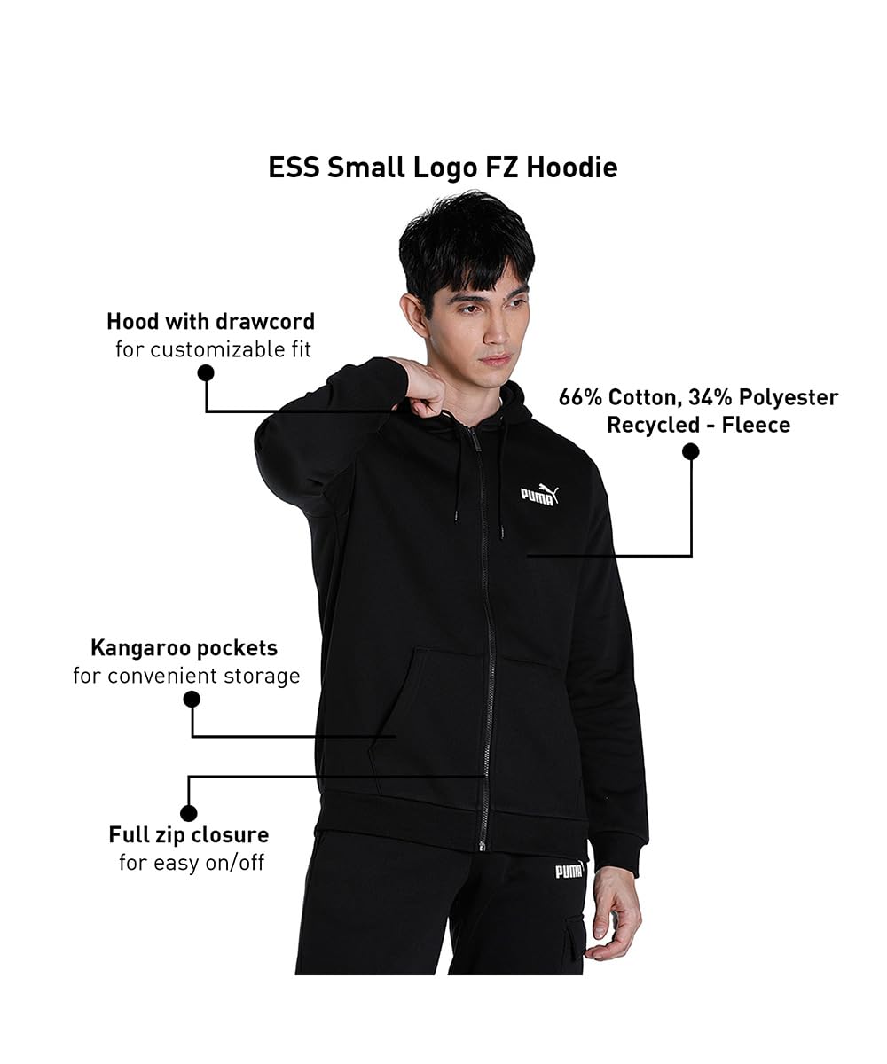 Puma Ess Small Logo Fz Ho Pull Homme (Lot de 1)