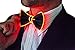 Neon Nightlife Light Up Bow Tie for Men, Red