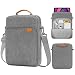 Produktbild MoKo 9-11" Tablet Tasche Hülle, Tragetasche für iPad Pro 11 M2 2022-2018/iPad 10. 10,9 2022/iPad Air 5 10,9" 2022/iPad Air 4 10,9/Galaxy Tab S9 11" 2023/Galaxy Tab S8/A8/A7 2022, Dunkel Grau