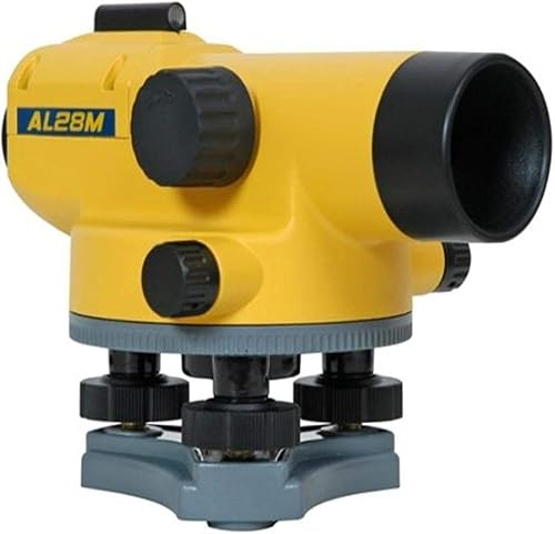 Miniatura 9 de Spectra Precision AL24M Nivel automático con compensador magnético amortiguado, aumento de 24x, medición de ángulo horizontal