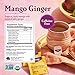 Yogi Tea Ginger Variety Sampler - 16 Bags per Pack (3 Packs) - Caffeine-Free, Organic Nausea Relief Teas – Supports Digestion - Includes Ginger, Mango & Lemon Flavors