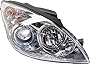 Garage-Pro Headlight Compatible with 2010-2012 Hyundai Elantra Passenger Side