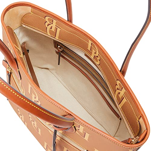 Dooney & Bourke Handbag, Monogram Tote - Saddle3