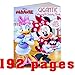 Disney Minnie Mouse Coloring Book and Stickers Gift Set - Bundle Includes Gigantic 192 pg Minnie Mouse Coloring Book, Minnie Mouse Stickers, and 2-Sided Door Hanger, in Specialty Gift Bag