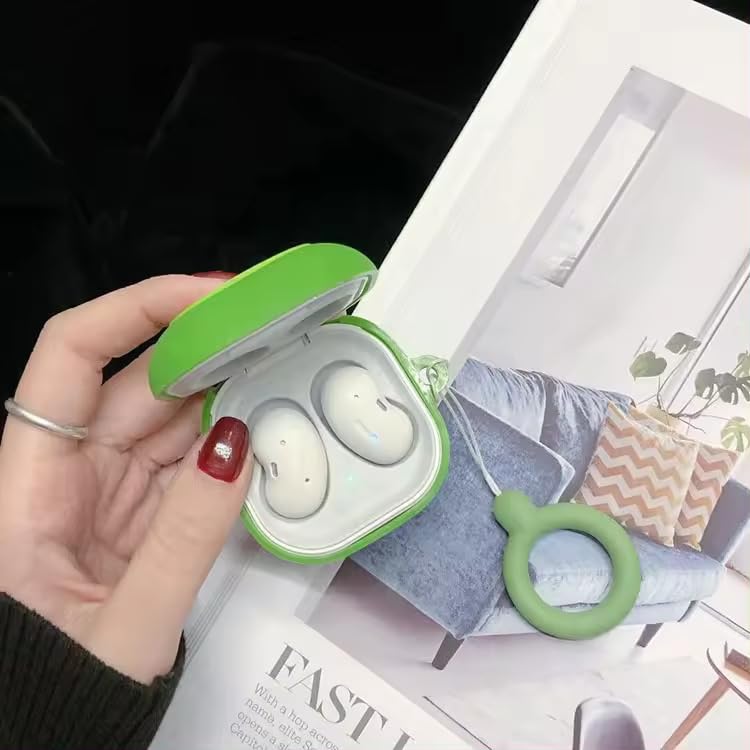 Image of Valente Silicone Case Cover for Samsung Galaxy Buds FE (2023), Buds 2 Pro (2022), Buds 2 (2021), Buds Pro (2021), and Buds Live (2020) (Avocado)