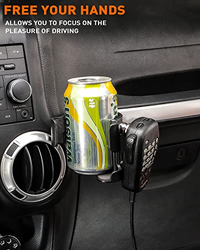 Portavasos multifunción Savadicar para Jeep Wrangler JK miniatura 3