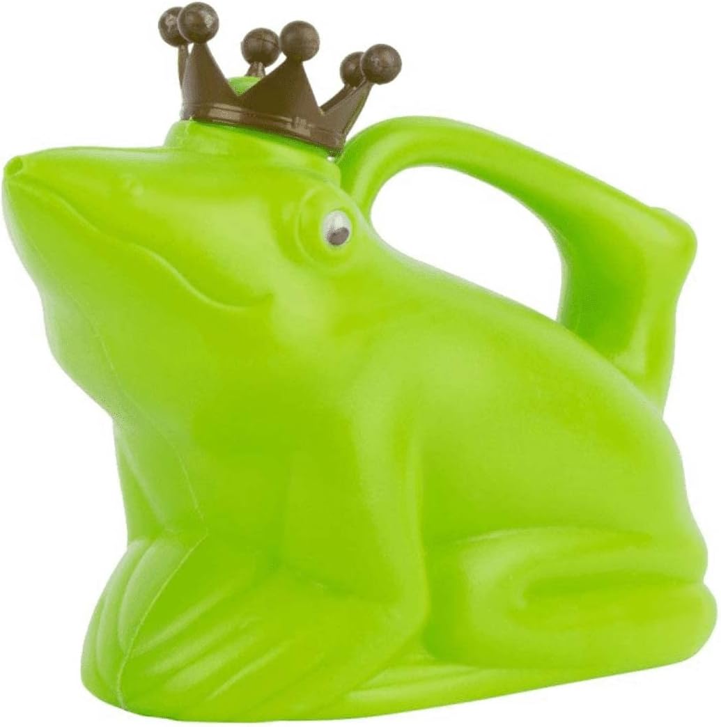 Esschert Design Watering Can - Frog Prince Green