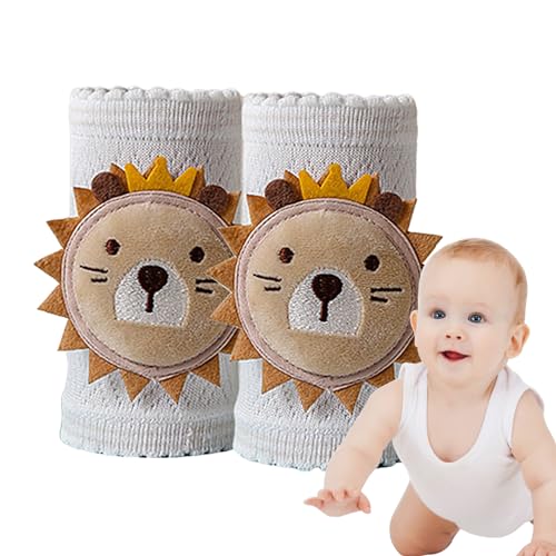 Xistuoz Rodilleras para niños para gatear, protectores de rodilla para niños que gatean - Protector de rodilla protector antideslizante | Productos de seguridad para bebés para niñas