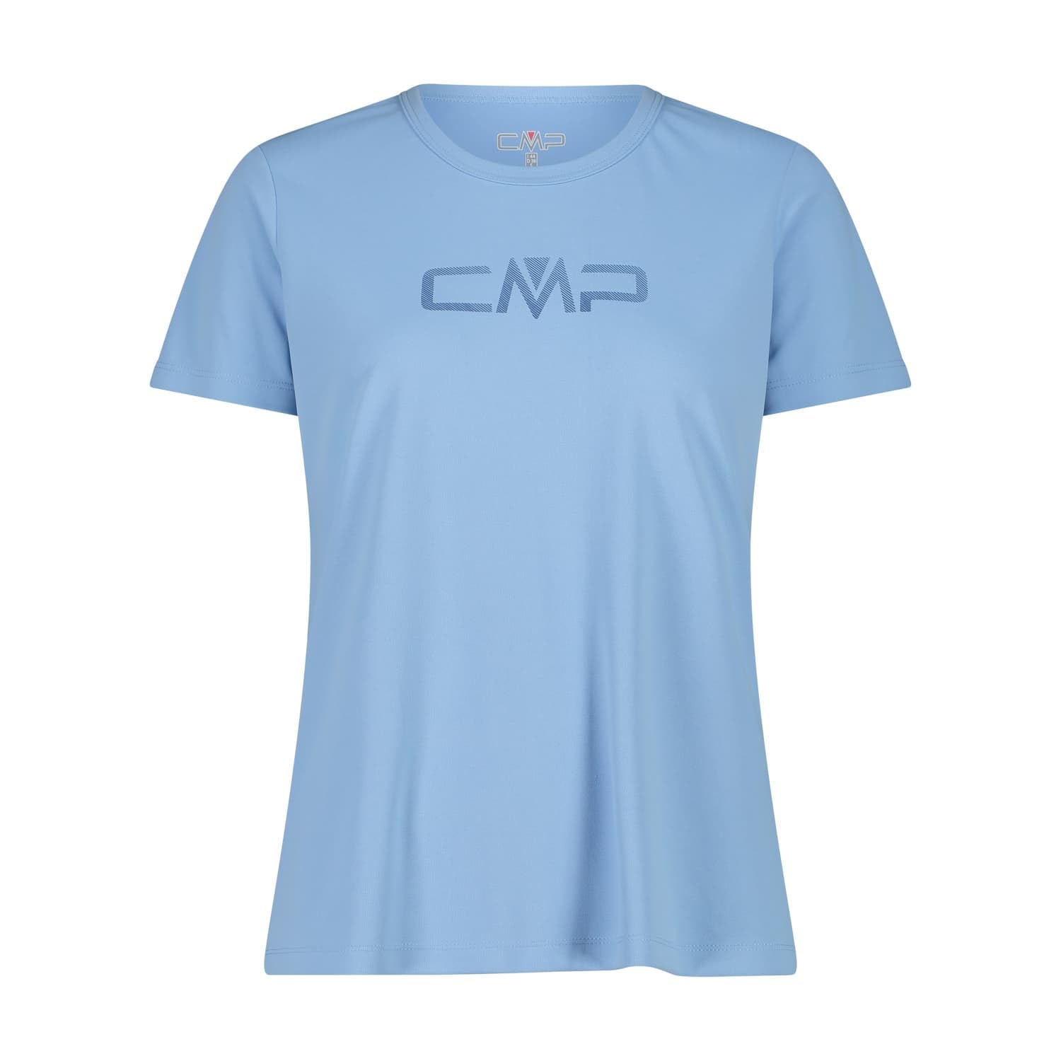 CMP Camiseta para Mujer, Azul Claro, 50