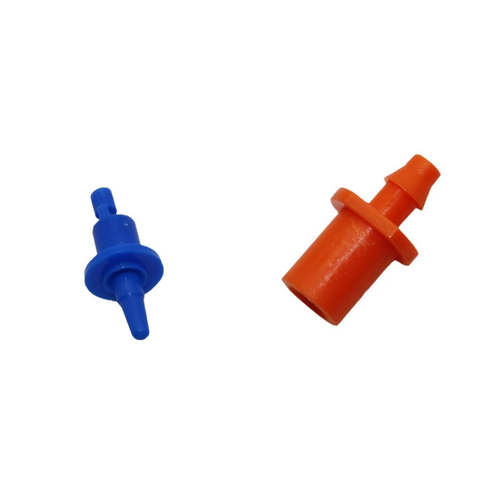Gocciolatore for irrigazione da Giardinaggio, 100 Pezzi, ugello di rifrazione Automatico a 360 Gradi, irrigatore in plastica, può Essere collegato a Un Tubo da 4/7 mm