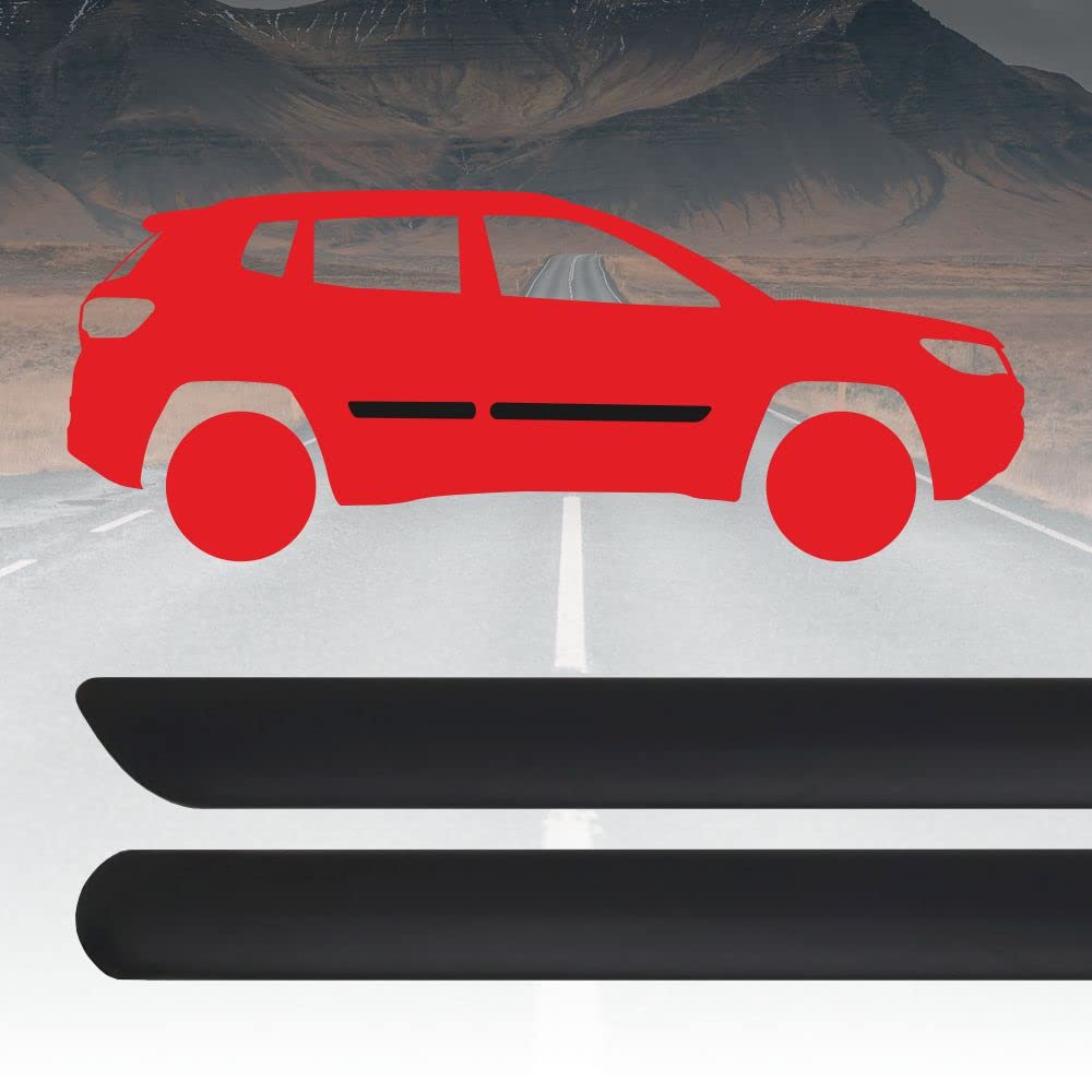 Modanature Paracolpi Per Auto - 42 Mm X 5 Mt Con Adesivo 3M - Foto 8