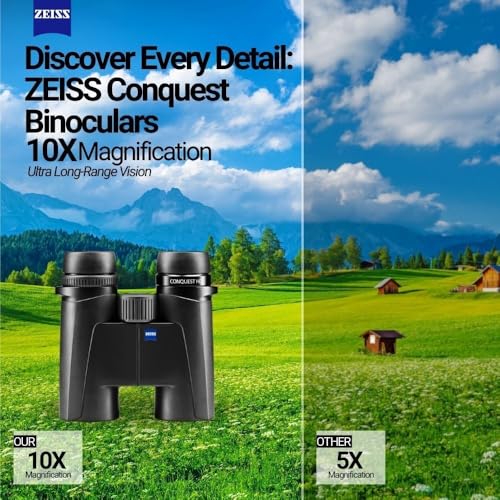 Binoculares Zeiss Conquest HDX 10x32 Negro 2 unidades miniatura 3