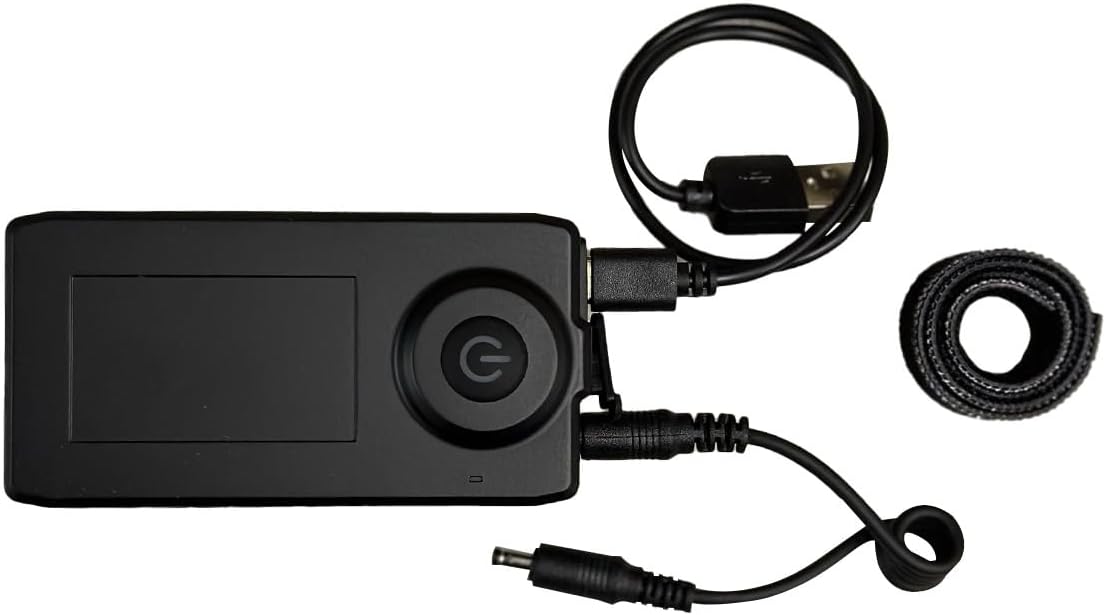 Heated Goggle Spare Battery Pack - Works Heatwave Heated Snow Goggles.