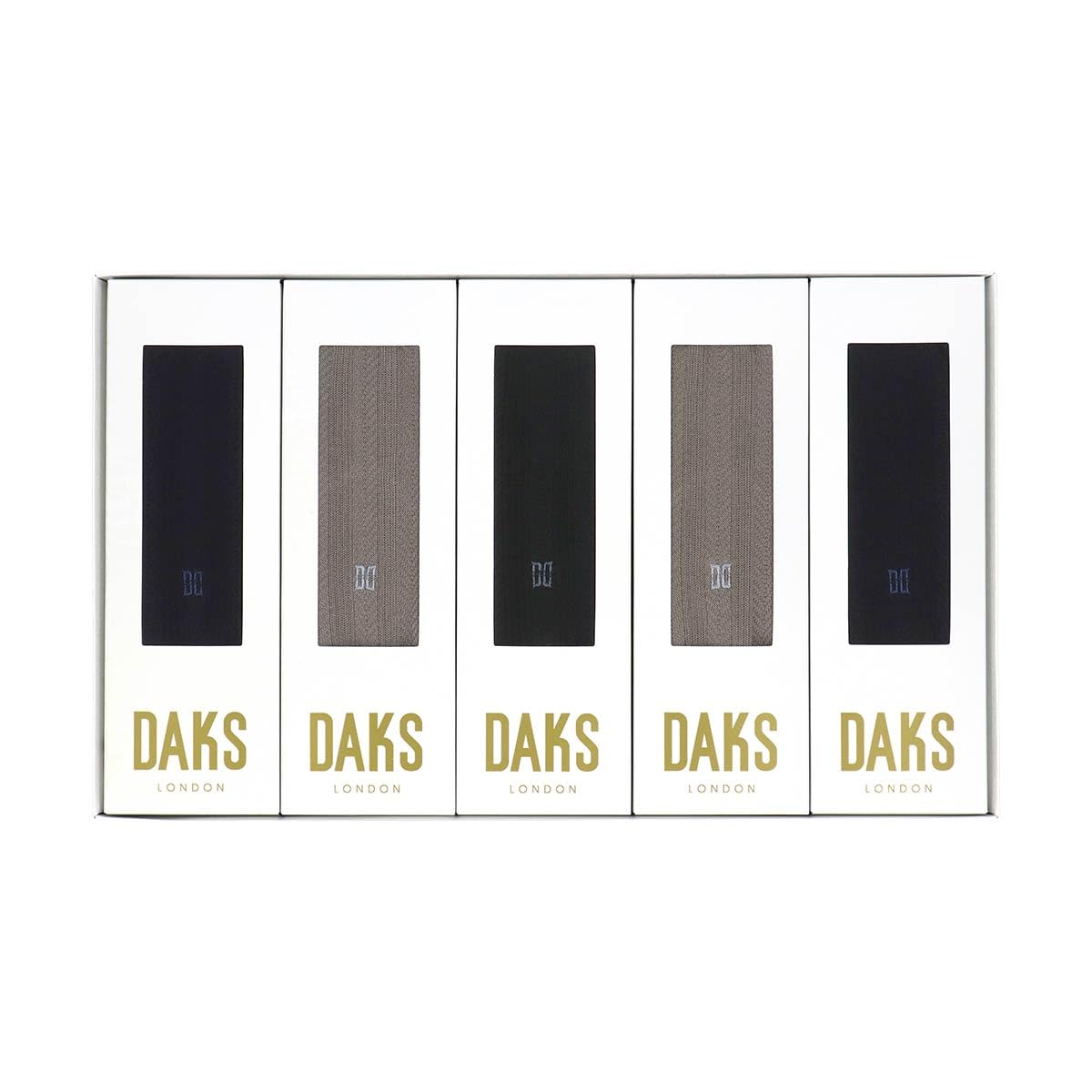 : DAKS(ダックス) ソックス メンズ ビジネス クルー丈 綿