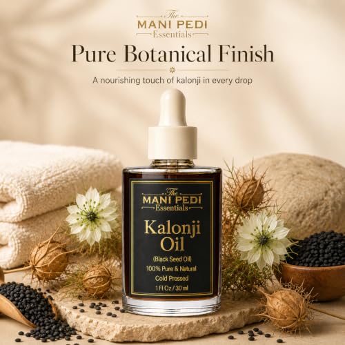 Image of TMPE Kalonji Oil for Hair Growth & Skin - Black Seed Oil for Hair Fall, Scalp Health & Hair Thickening | Nigella Sativa Hair Oil - 30 ml