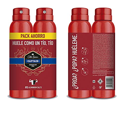 Old Spice Captain Deodorant Spray 150ml Set 2 Pieces 2019369463 – Ansicht 1