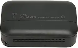 Roteador de ponto de acesso móvel 4G LTE, hotspot portátil de alta velocidade com bateria de grande capacidade de 10.000 mAh, slot para cartão SIM, rede segura em qualquer lugar, ponto de acesso móvel
