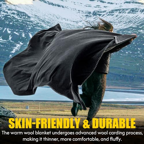 100-Wool-Blanket-48-x-62-Warm-Thick-Washable-Military-Wool-Blanket-Great-for-Camping-Outdoors-Sporting-Events-Survival-Kits
