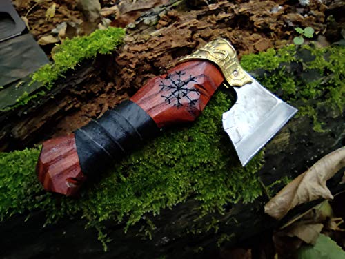 Straight Razor Warrior Axe In Viking Celtic Nordic Style Free Shipping Anniversary Men's Gift Shaving Kit #TOP4