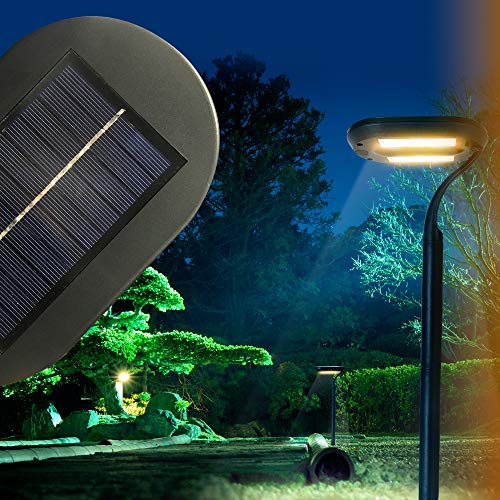 SOLARBASICS SB233AB Modern Pathway Solar Landscape Accent Light, LED