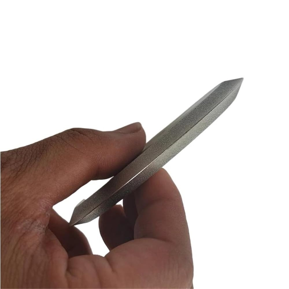 Muela de diamante de doble bisel, 70/100/125/150 mm, for afilar hojas de sierra con punta de carburo, 1 unidad (100 mm x 20 mm x 45 x 200 mm)(150MMX32MMX60X400)