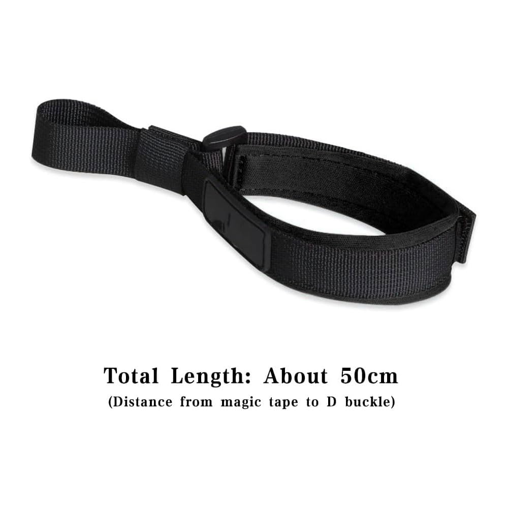 Pet Wrist Strap Hands Free Dog Leash Short Rope Free Wrist Strap Adjustable Anti Dislodging for Training Lead for Small to Large Dogs Black - Image 4