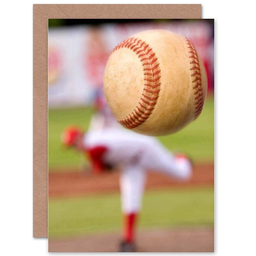 Artery8 Birthday Greeting Card - Sport Ball Design