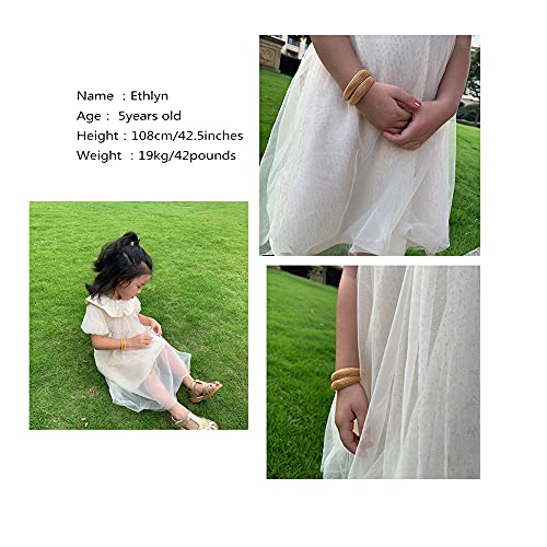 Image of Ethlyn 2pcs /lot 18K Gold Plated Kids Baby /Girls Jewelry Bangles with ring Baby Cute Cuff Bracelets (MY277)