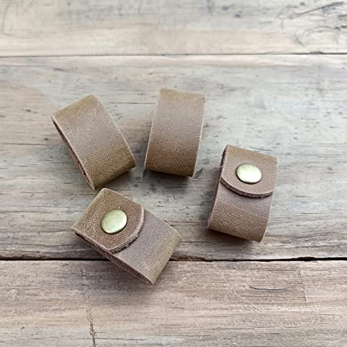 4 packs duty belt keeper for man and women leather belt loop keychain keep your extra long belt3