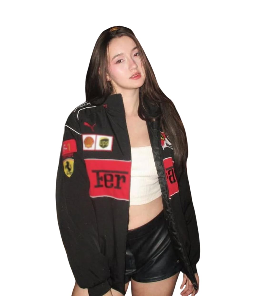 Koverify Women's & Girl's Casual-Biker's/Rider's Zipper F1 Jacket-picture-42