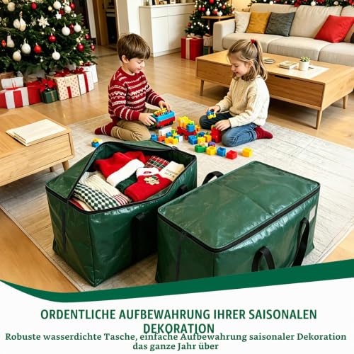 ZFWDSY 4 Stück Umzugstaschen Umzugskartons für Weihnachtsbaumtasche – Ansicht 5