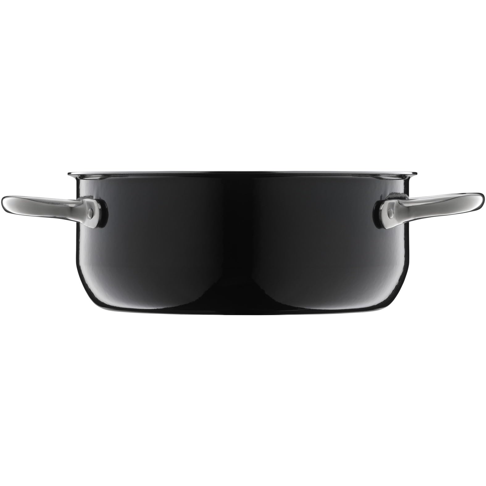 WMF Fusiontec Inspire - Set di pentole a induzione, 3 pezzi, con coperchio in vetro, set di pentole a induzione, in ceramica high-tech, antigraffio, non rivestite, colore: Nero
